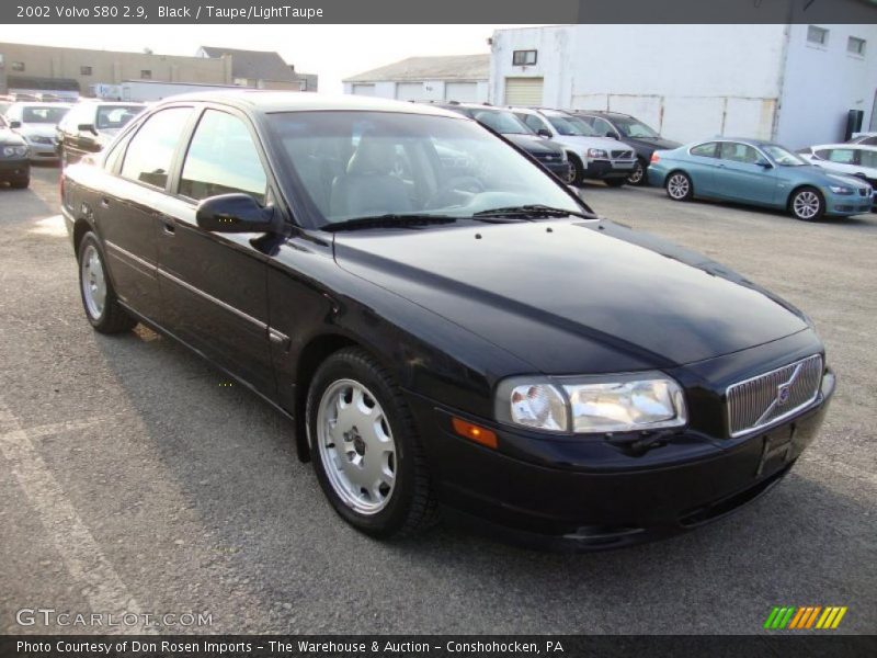 Black / Taupe/LightTaupe 2002 Volvo S80 2.9