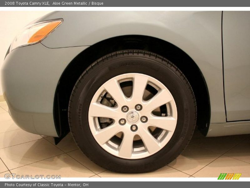 Aloe Green Metallic / Bisque 2008 Toyota Camry XLE