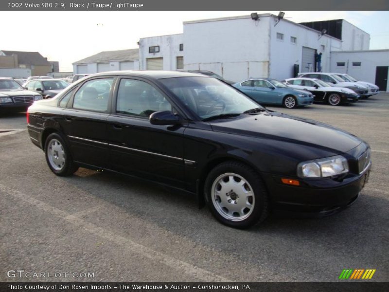 Black / Taupe/LightTaupe 2002 Volvo S80 2.9