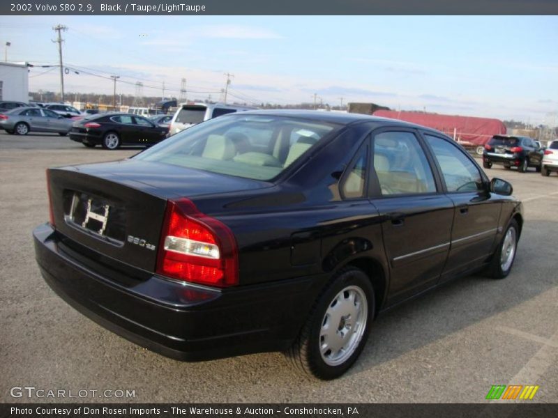 Black / Taupe/LightTaupe 2002 Volvo S80 2.9