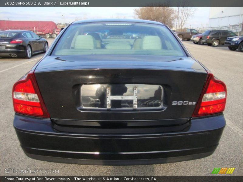 Black / Taupe/LightTaupe 2002 Volvo S80 2.9