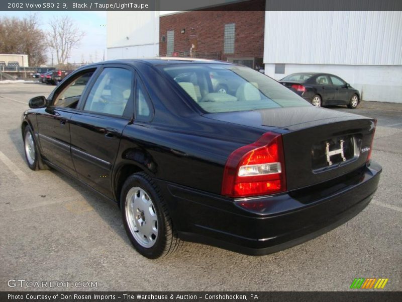 Black / Taupe/LightTaupe 2002 Volvo S80 2.9