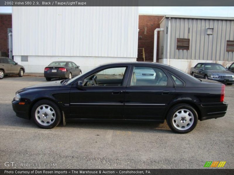 Black / Taupe/LightTaupe 2002 Volvo S80 2.9