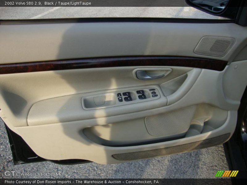 Black / Taupe/LightTaupe 2002 Volvo S80 2.9