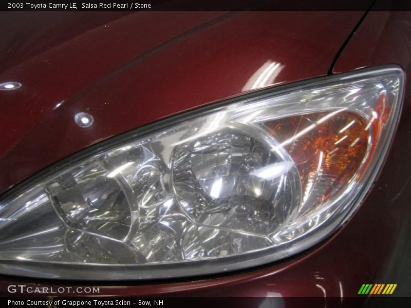 Salsa Red Pearl / Stone 2003 Toyota Camry LE