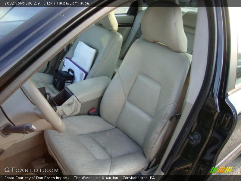 Black / Taupe/LightTaupe 2002 Volvo S80 2.9