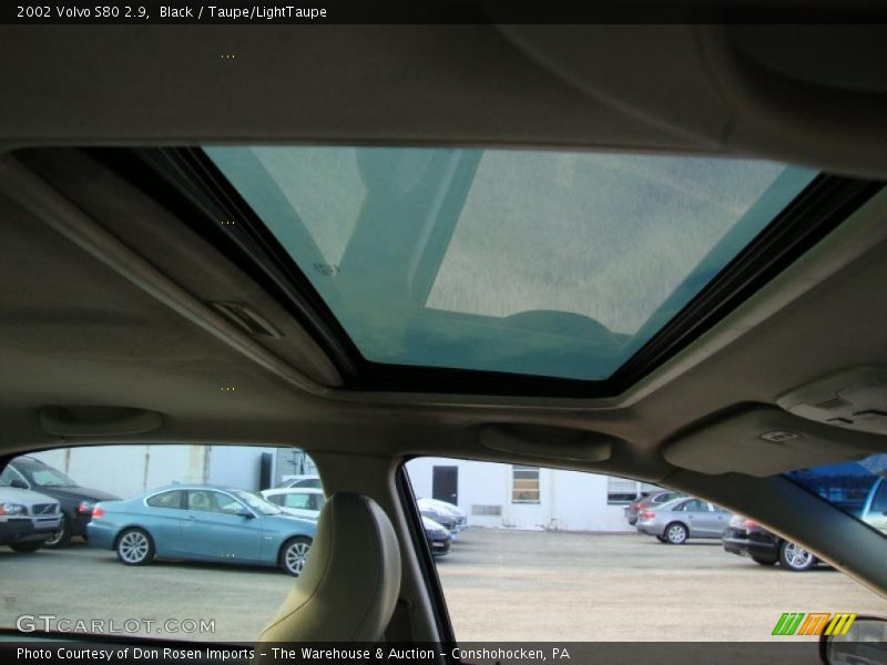 Black / Taupe/LightTaupe 2002 Volvo S80 2.9
