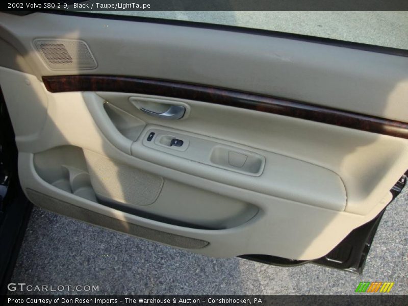 Black / Taupe/LightTaupe 2002 Volvo S80 2.9