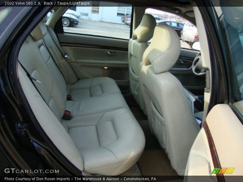 Black / Taupe/LightTaupe 2002 Volvo S80 2.9