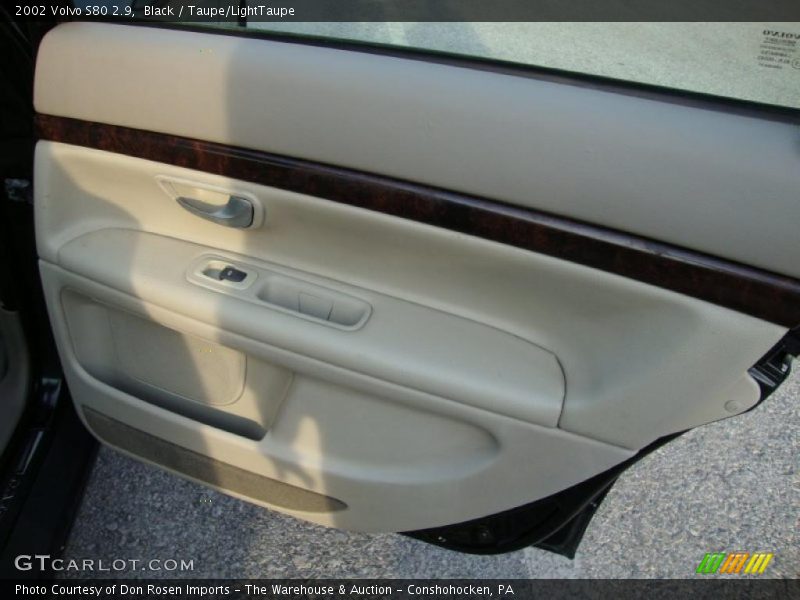 Black / Taupe/LightTaupe 2002 Volvo S80 2.9