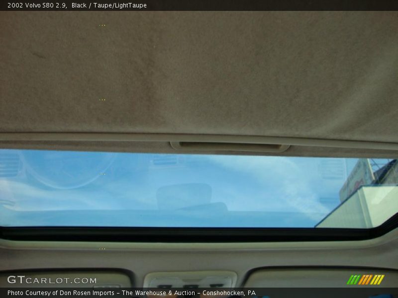 Black / Taupe/LightTaupe 2002 Volvo S80 2.9