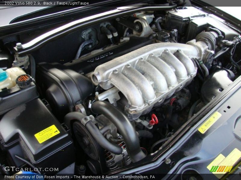  2002 S80 2.9 Engine - 2.9 Liter DOHC 24 Valve Inline 6 Cylinder