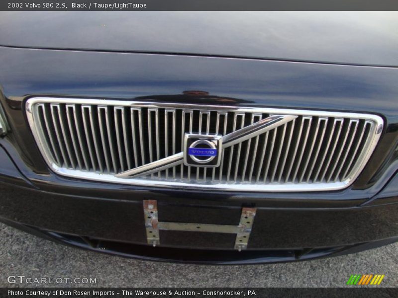 Black / Taupe/LightTaupe 2002 Volvo S80 2.9
