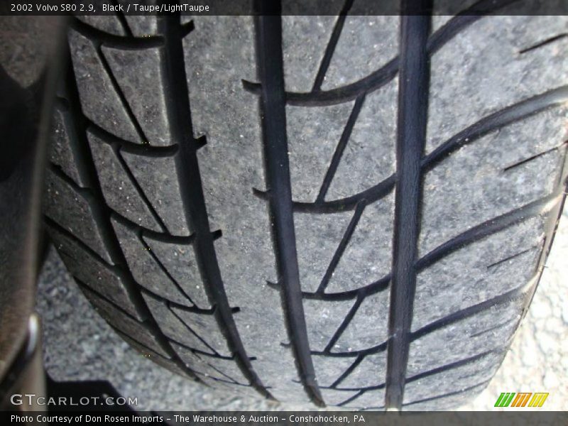 Black / Taupe/LightTaupe 2002 Volvo S80 2.9
