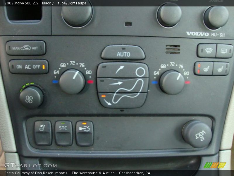 Controls of 2002 S80 2.9