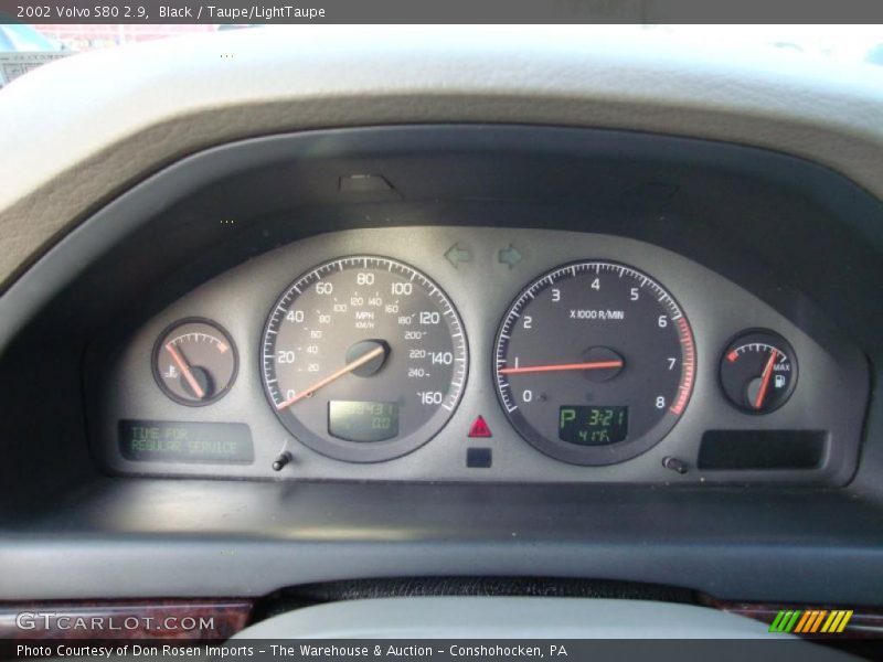  2002 S80 2.9 2.9 Gauges