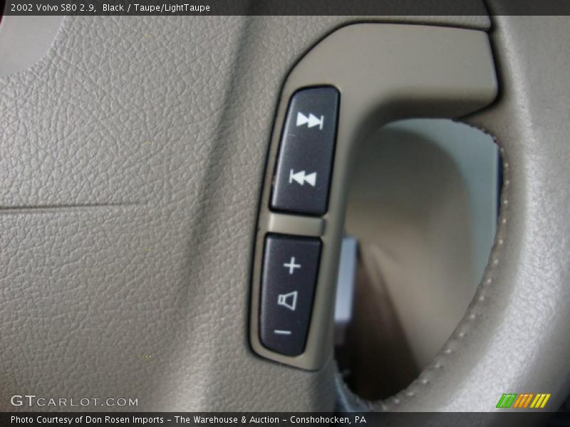 Black / Taupe/LightTaupe 2002 Volvo S80 2.9