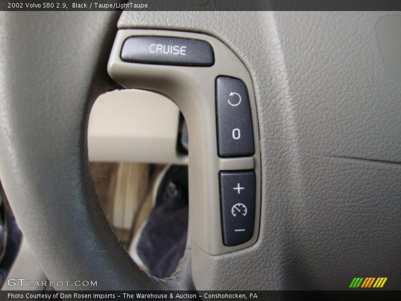 Black / Taupe/LightTaupe 2002 Volvo S80 2.9