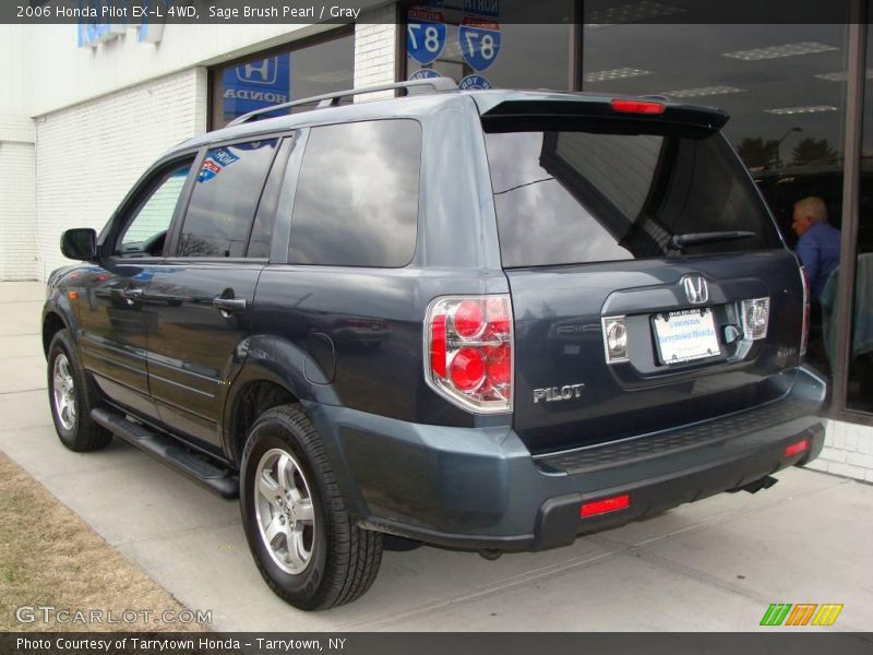 Sage Brush Pearl / Gray 2006 Honda Pilot EX-L 4WD
