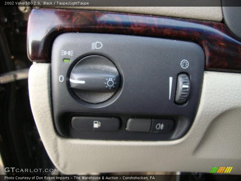 Controls of 2002 S80 2.9