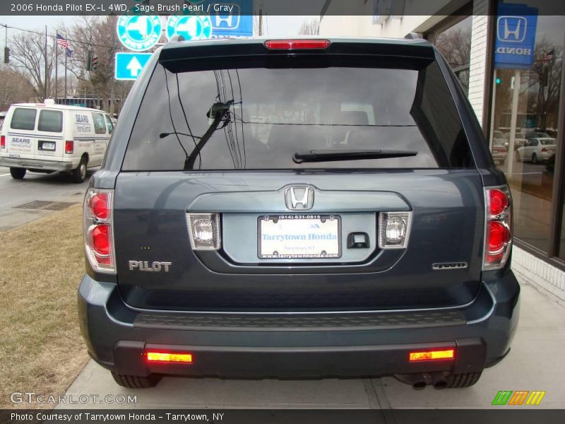 Sage Brush Pearl / Gray 2006 Honda Pilot EX-L 4WD