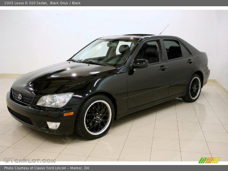 Black Onyx / Black 2003 Lexus IS 300 Sedan