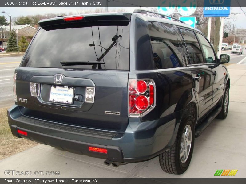 Sage Brush Pearl / Gray 2006 Honda Pilot EX-L 4WD