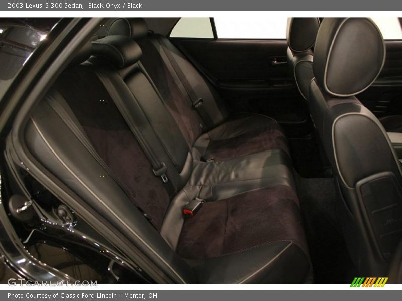 Black Onyx / Black 2003 Lexus IS 300 Sedan