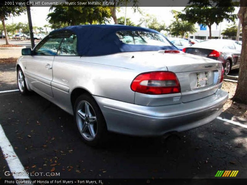 Mystic Silver Metallic / Gray 2001 Volvo C70 HT Convertible