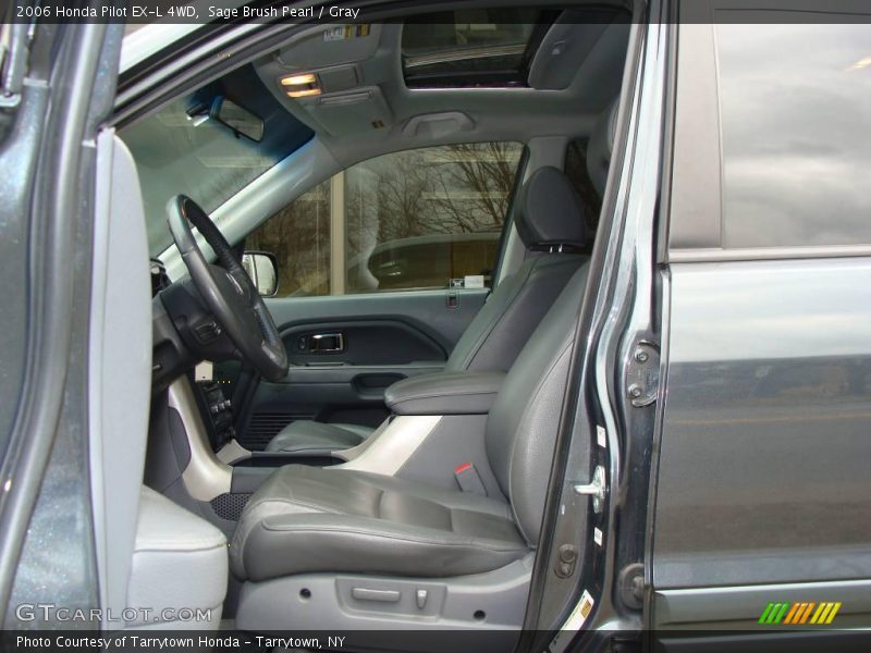 Sage Brush Pearl / Gray 2006 Honda Pilot EX-L 4WD