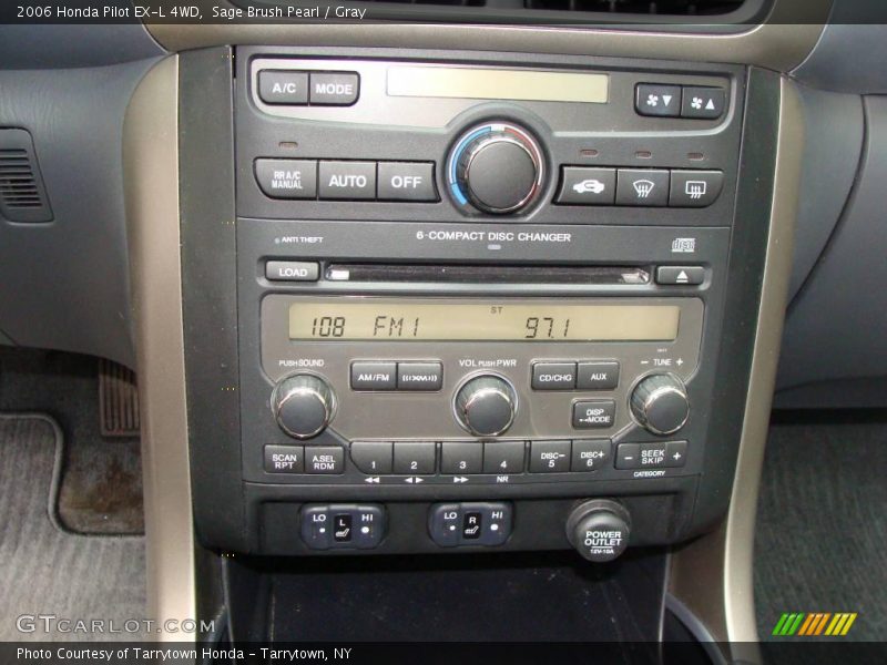 Sage Brush Pearl / Gray 2006 Honda Pilot EX-L 4WD