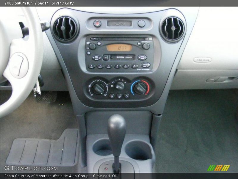 Controls of 2003 ION 2 Sedan