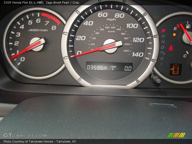 Sage Brush Pearl / Gray 2006 Honda Pilot EX-L 4WD