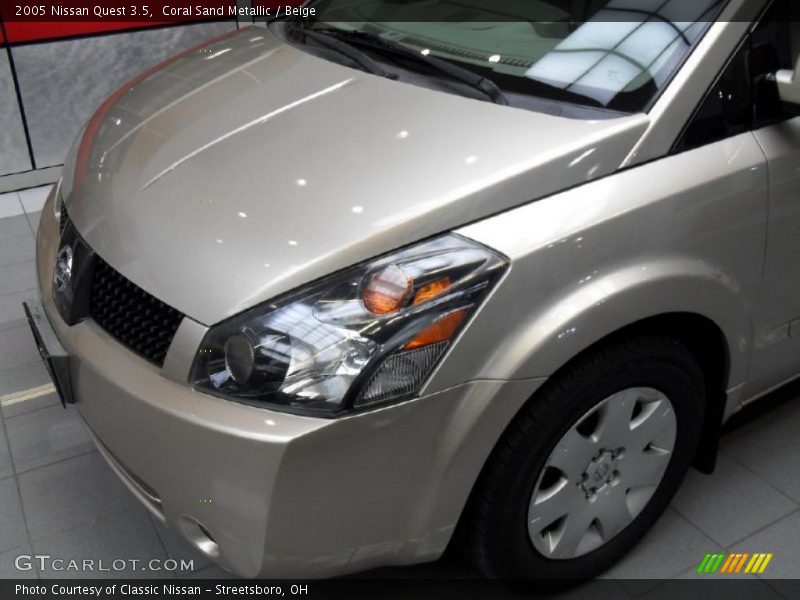 Coral Sand Metallic / Beige 2005 Nissan Quest 3.5