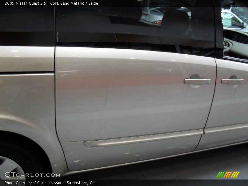 Coral Sand Metallic / Beige 2005 Nissan Quest 3.5