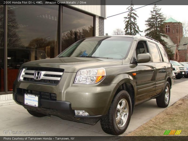 Amazon Green Metallic / Olive 2006 Honda Pilot EX-L 4WD