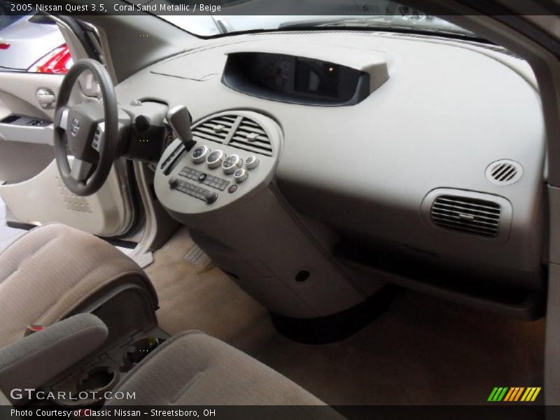 Coral Sand Metallic / Beige 2005 Nissan Quest 3.5