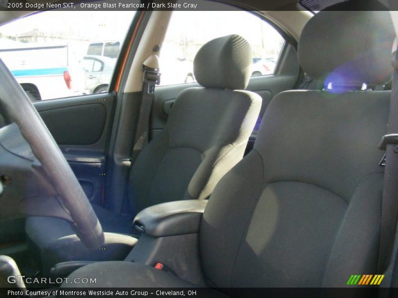 Orange Blast Pearlcoat / Dark Slate Gray 2005 Dodge Neon SXT