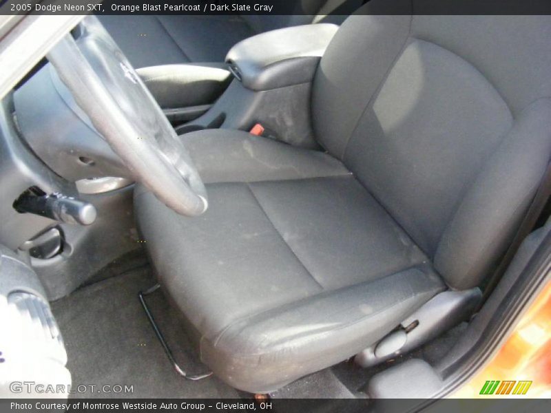 Orange Blast Pearlcoat / Dark Slate Gray 2005 Dodge Neon SXT