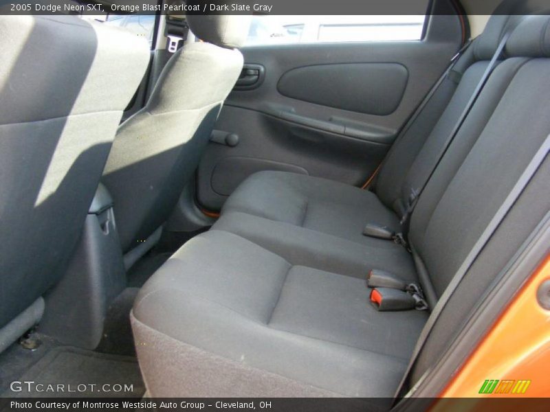 Orange Blast Pearlcoat / Dark Slate Gray 2005 Dodge Neon SXT