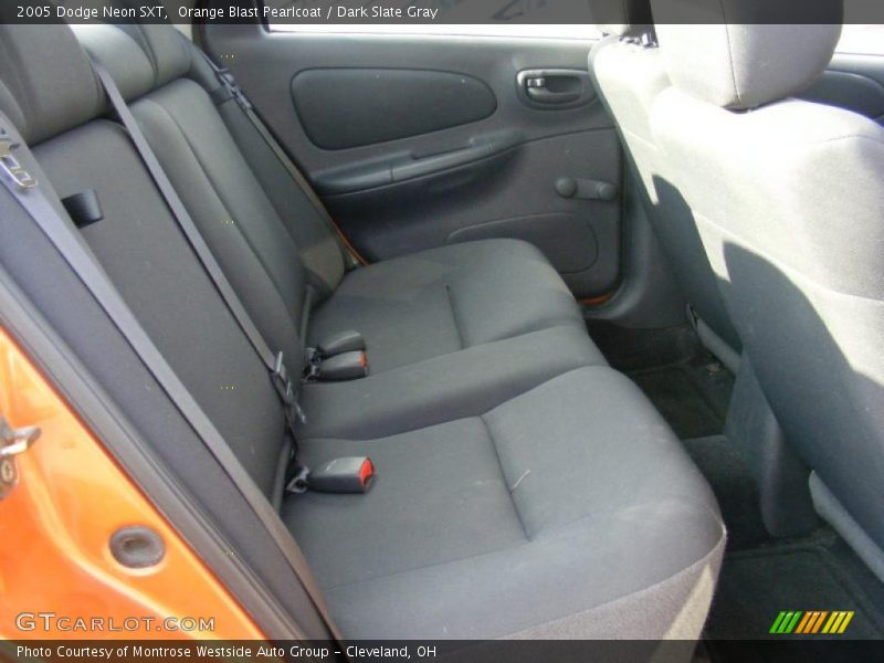 Orange Blast Pearlcoat / Dark Slate Gray 2005 Dodge Neon SXT