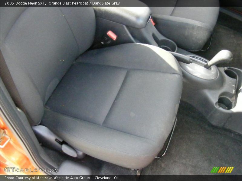 Orange Blast Pearlcoat / Dark Slate Gray 2005 Dodge Neon SXT