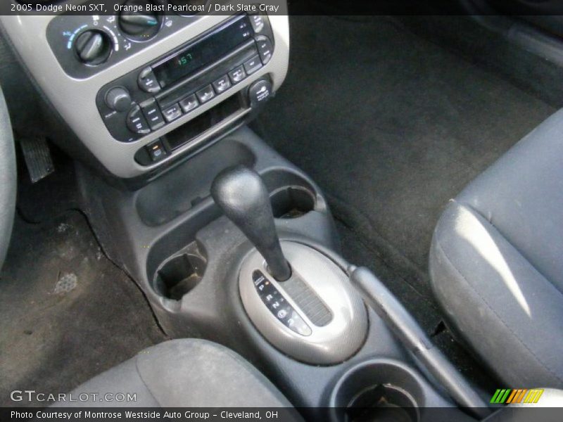 Orange Blast Pearlcoat / Dark Slate Gray 2005 Dodge Neon SXT