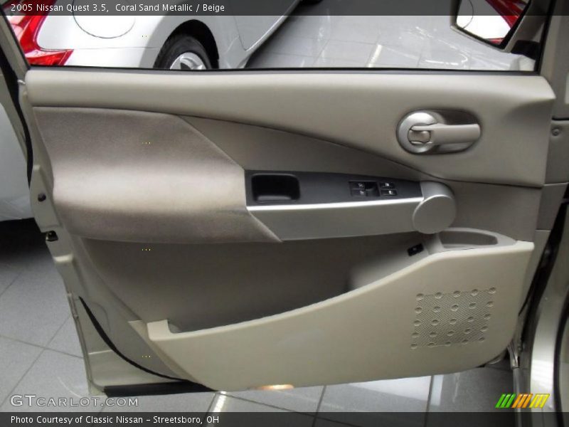 Coral Sand Metallic / Beige 2005 Nissan Quest 3.5