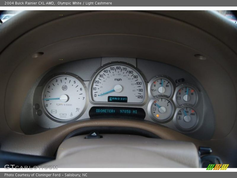  2004 Rainier CXL AWD CXL AWD Gauges