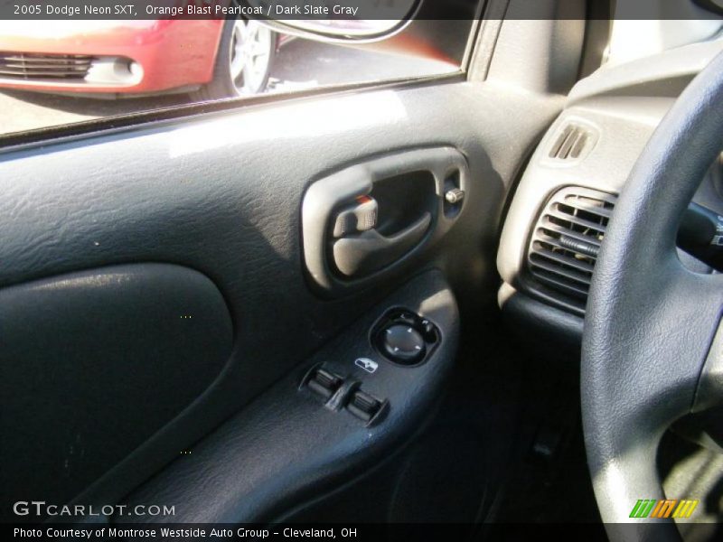 Orange Blast Pearlcoat / Dark Slate Gray 2005 Dodge Neon SXT