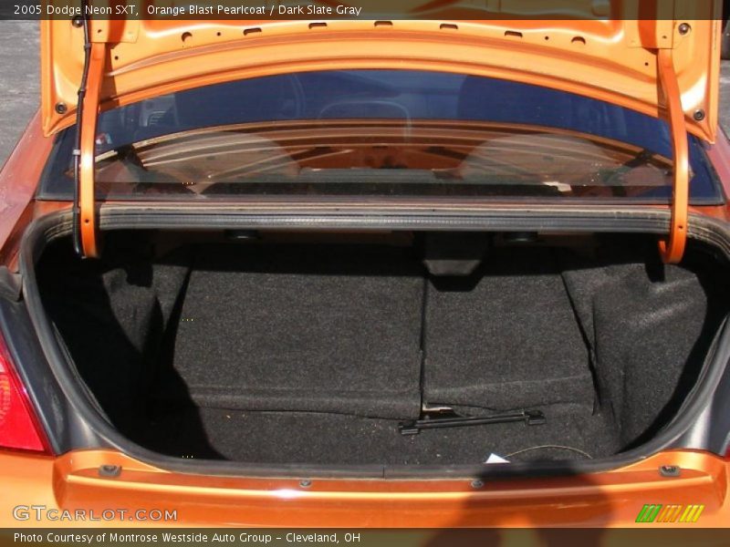 Orange Blast Pearlcoat / Dark Slate Gray 2005 Dodge Neon SXT