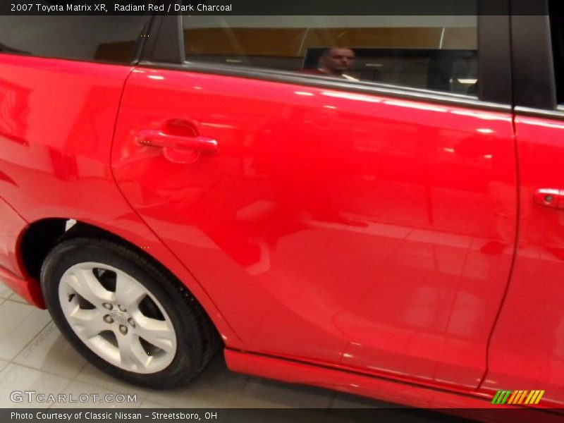 Radiant Red / Dark Charcoal 2007 Toyota Matrix XR