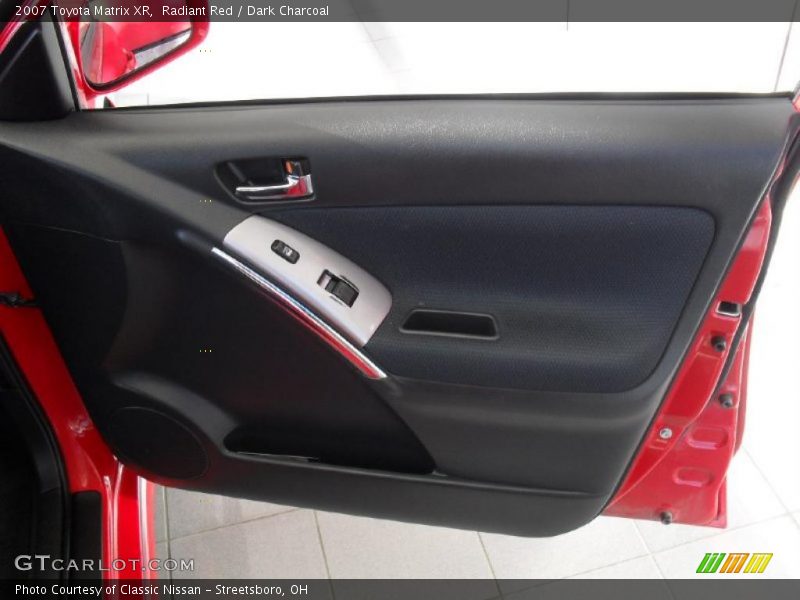 Radiant Red / Dark Charcoal 2007 Toyota Matrix XR