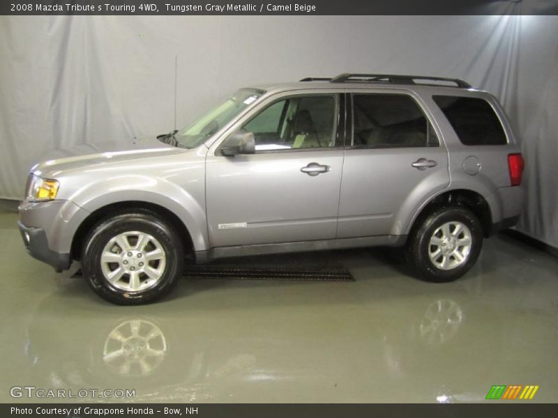 Tungsten Gray Metallic / Camel Beige 2008 Mazda Tribute s Touring 4WD